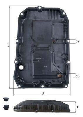 Otomatik Şanzıman Yağ Karteri 9G-Tronic Mercedes W205 W213 W222 W223 C257 C292 W166 W447 B907 B910