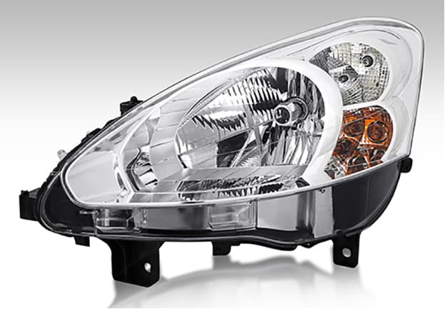 Sağ Far Partner Tepee 12> Elektirkli H4 Motorlu