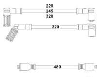 Buji Bobin Kablosu DKŞ S-SL-SLX-Uno-TMPR-Tipo 1.4-1.6 8V Düz Motor