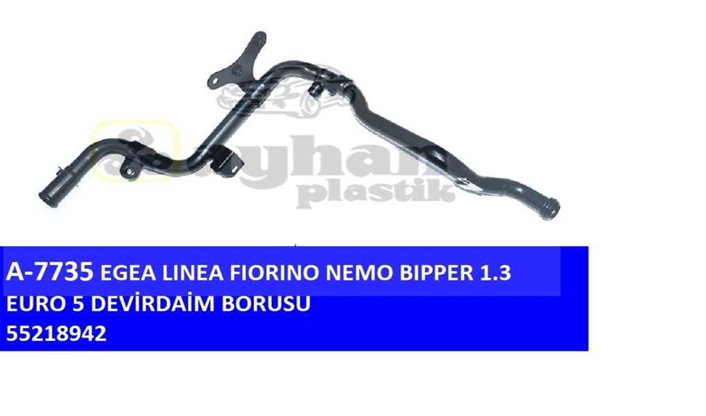 Devirdaim Su Borusu Euro 5 Motor Fiat Linea-Fiorino-Egea