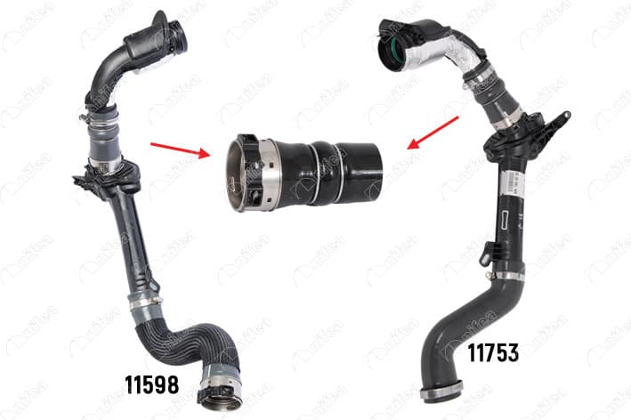 Turbo Hortumu Küçük Plastik Parça Hariç Renault Megane III 09> Fluence 09> 1.5dCi