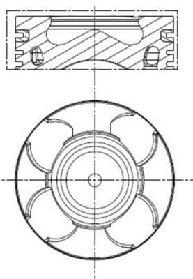 Motor Piston Segman 0.80 69.60 MM Doblo-Fiorino-Linea-Grande Punto-Astra 1.3D Mjet 1.3 Cdti Eu Ro 5