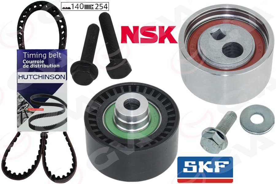 Eksantrik Gergi Kiti 140x254 Peugeot P206-306-Partner-Expert-Berlingo-Jumpy-Scudo-Corolla 1.9D 98 - DW8 T