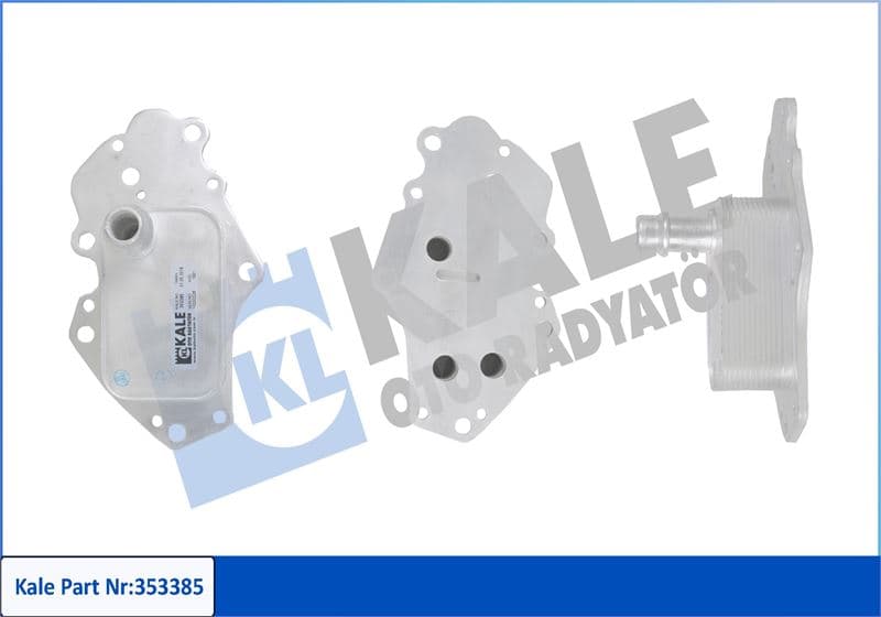 Yağ Soğutucu Radyatörü Astra J-Astra K-İnsignia A-Meriva B-Mokka-Zafira Tourer C 1.6 B1.6DTH 650216-650216