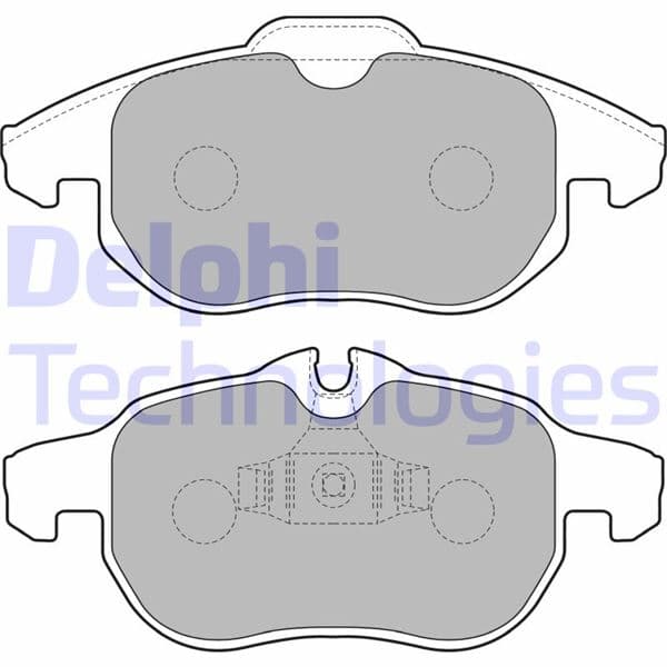 Ön Fren Balatası Astra H 05>10 Vectra C 08.02> Zafira B 05>10 Saab 9.3 02> Croma 06.05>