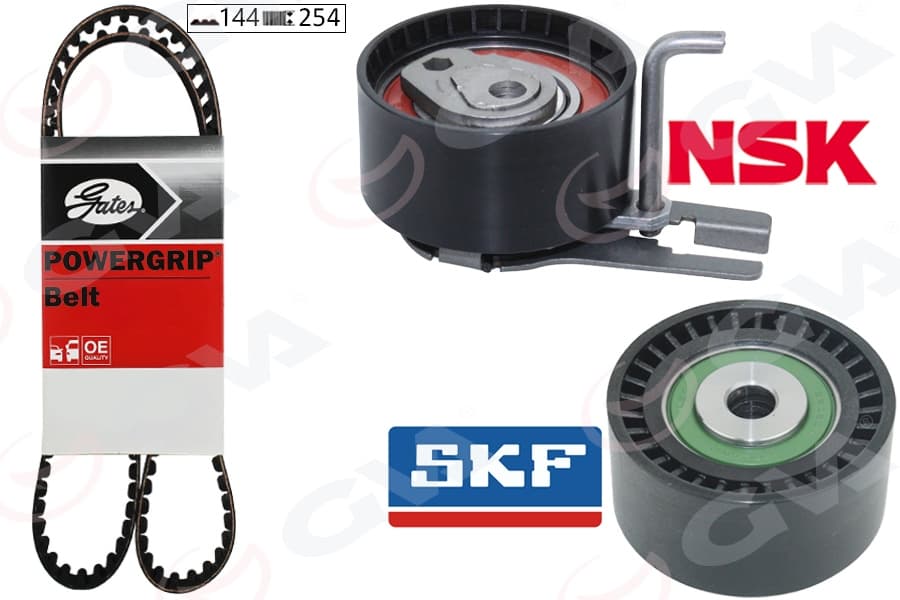Eksantrik Gergi Kiti 144 Diş EURO4 P206-P307-C1-C2-C3-Nemo-Bipper-Fiesta 02> 1.4 HDi-TDCi
