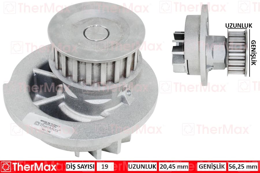 Devirdaim Chevrolet Kalos 1.4 Rezzo 1.6 05 > Daewoo Kalos 1.4 02 > Lanos 1.4 1.5 97 > PA694