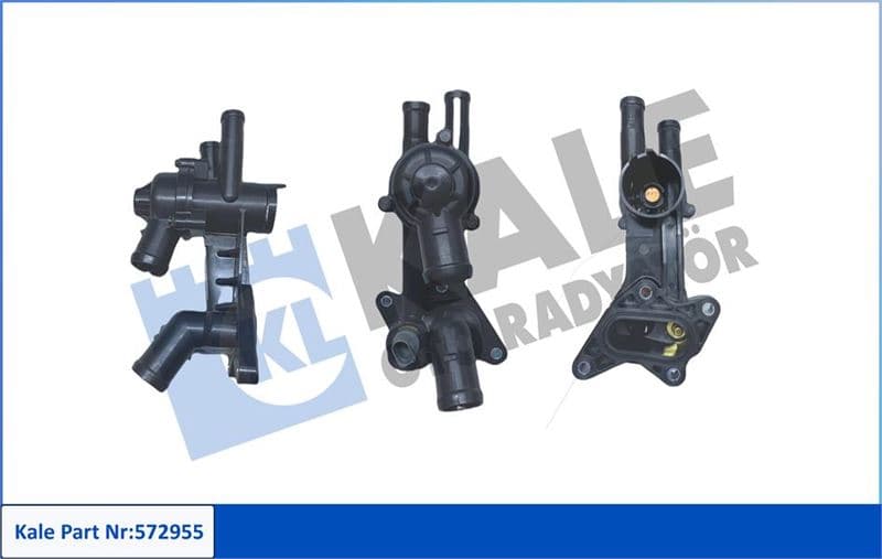 Komple Termostat-Plastik Gövdeli 87 C Seat Cordoba-İbiza III-IV-Toledo IV-Skoda Fabia I-Fabia II Rapid-Roomster-VW Polo-Fox
