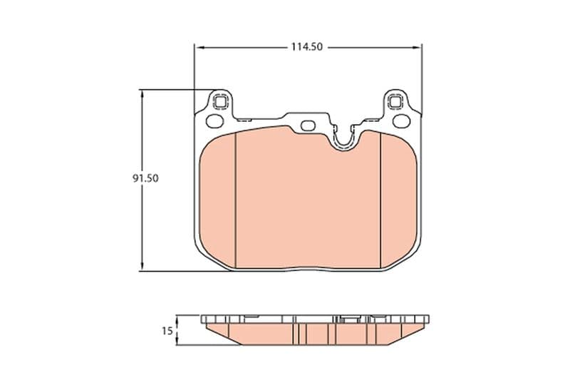 Fren Balatası Ön BMW F40 F44 F48 F39 . Mini F54 F56 F57 F60