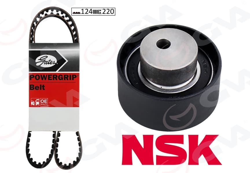 Eksantrik Gergi Kiti 124x220 Brava 1.2 16V-Bravo I-II 1.2 -1.4 Egea-Doblo 1.4-Linea 1.2 -Marea-Pal İo 1.2