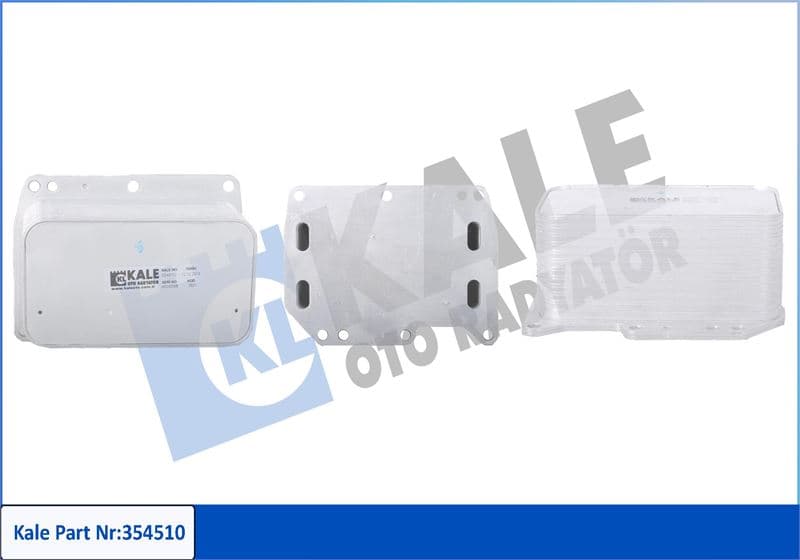 Yağ Soğutucusu Kütüksüz Master Movano III 2.3 dCi Cdti 10> Trafic Vivaro II 2.0 dCi Cdti Kaleos 4X4
