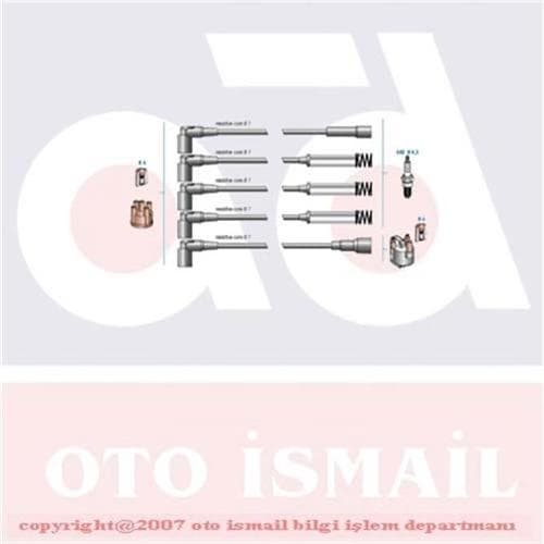 Buji Kablosu Takımı Opel Vectra A-Astra F-Kadett E 1.8-2.0 8V 18SV-18SE-C18NZ-C20NE
