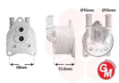 Şanzıman Yağ Soğutucu Opel Astra L-Combo E-Grandland-Peugeot Partner-P208-P307-P308-P2008-P3008- Citroen Berlingo-C3 Aircross-C3-C4-C4 Cactus-DS3-DS4-Xantia-Xsara-DS5 1.2-1.5-1.6 Puretech-Bluehdi