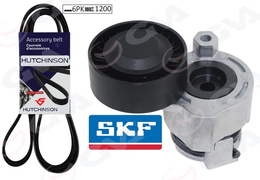 Alternatör Gergi Kiti Kutuklu Clio II 01>06 Fluence 10>LAGUNA III 07>15MEGANE II 02>08MEGANE III 08> Juke F15 10>DUSTER 10>SANDERO II 12> Dokker 12> 1.4 K4J 1.5 dCi K9K 1.6 K4M K026PK1203