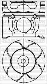 Piston+segman