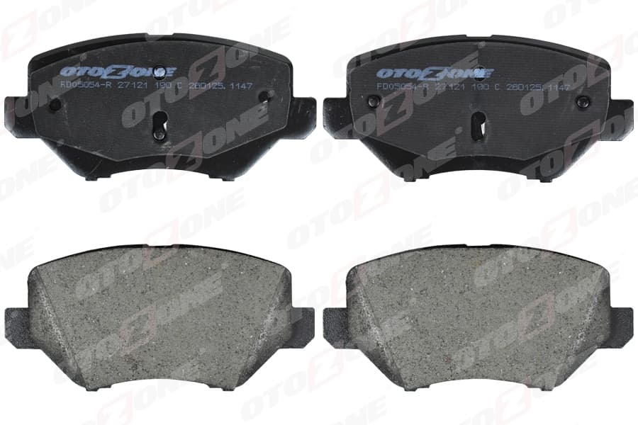 Ön Fren Balatası Opel Corsa F 19> Frontera C 25> Crossland 17> Peugeot P208 19> P2008 19> Citroen C3 II-III-Aircross 09> C4 14> DS3 15> Fiat Panda 15 İnç 283mm