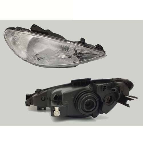 Sağ Far Çizgili P206 98-03 Elektrikli H4