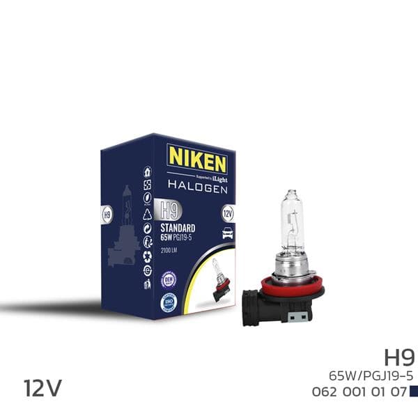 Niken H9 65W Halojen Ampul PGJ19-5 12V