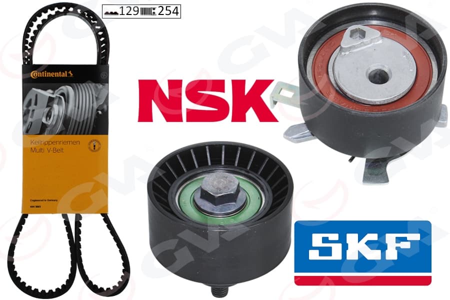 Triger Seti Ford Focus-Mondeo 96> 1.6 1.8 2.0 Zetec Diş Sayisi: 129-Genişlik: 25mm