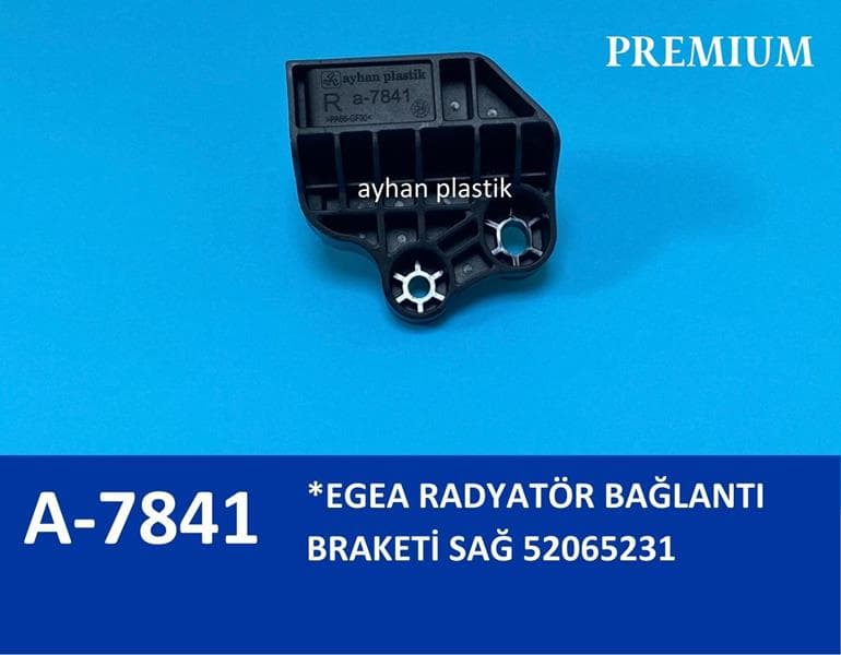 Radyatör Bağlantı Braketi Sağ Egea 21.5 X 19 CM Poşet