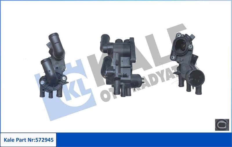 Komple Termostat-Plastik Gövdeli 87 C Seat Cordoba-İbiza III-Skoda Fabia I-Volswagen Polo-Polo IV