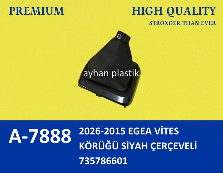 2026-2015 Egea Vites Körüğü Siyah Çerçeveli