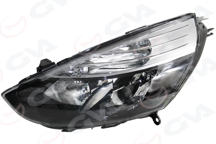 Far Sol Elektrikli Renault Clio IV 12> H7/H1 Siyah