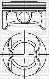 Piston Segman 0.50 Astra H-J İnsignia A-Mokka-Zafira B-Trax-Cruze-Aveo 1.6 16V A/B/Z16XER-Lde 79.50mm