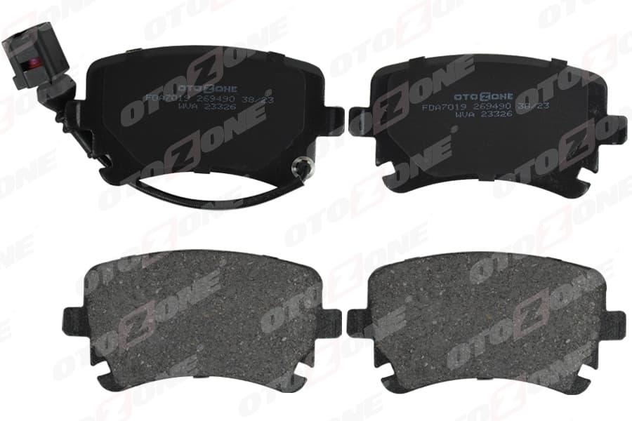 Arka Balata VW Transporter T5 03 >09 > A4 04-09 A6 04-11 A8 03-10 Fişli