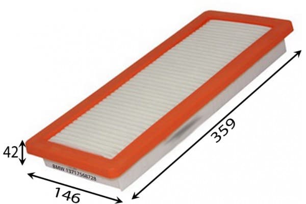 Hava Filtresi Psa P207-P208-P307-P308-P508-P3008-P5008-C4-C5-Grandland-DS3-DS4-DS5-THP-A16XHL . Mini N14 R55 R56 R57 R58 R59 R60 R61