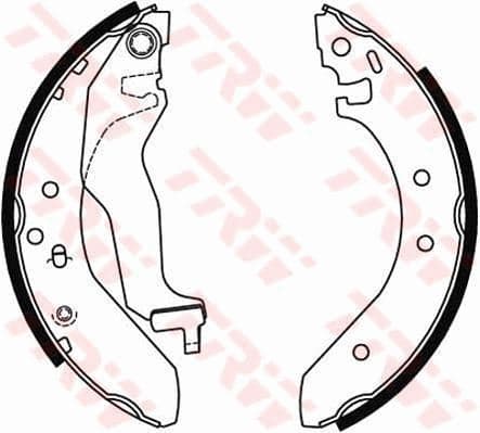 Arka Kampana Pabuç Balata Honda Civic Euro 1.4L D14A2 MA8 Kasa 96-01 180 X 28