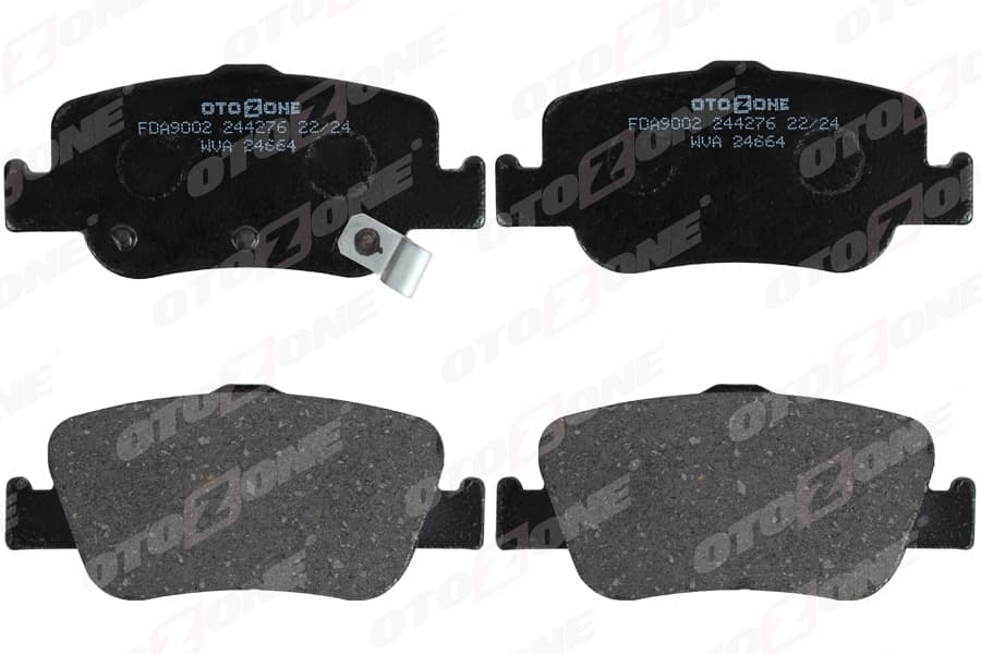 Arka Fren Balata Toyota Auris. Corolla 1.33L 1.6L 1NR-Fe 1ZR-Fae NRE180 ZRE181 ZRE185 12-> 1.4L 1ND-FTV D-4D NDE150 NDE180 07->