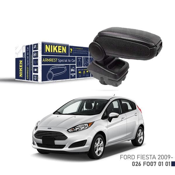 Araca Özel Kol Dayama Siyah Ford Fiesta 09 >