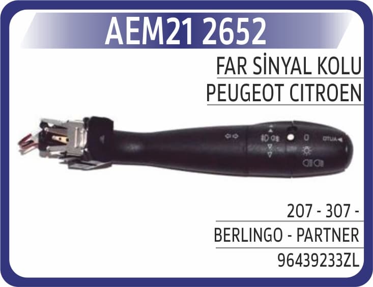 Far Sinyal Kolu 207 - 307 - Berlingo - Partner
