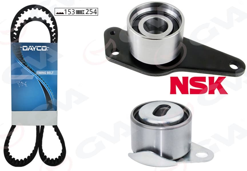 Eksantrik Gergi Kiti 153x254 Megane 1.9D 96- -R9-R11-R19-R21 1.9D F8Q K015212