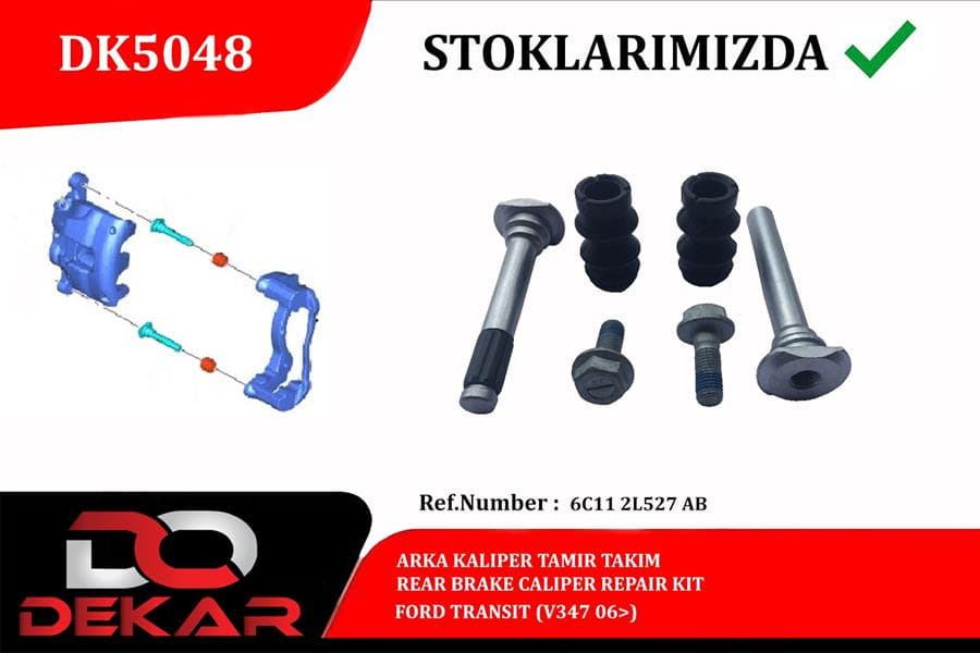 Arka Kaliper Tamir Takım Transit V347 06>