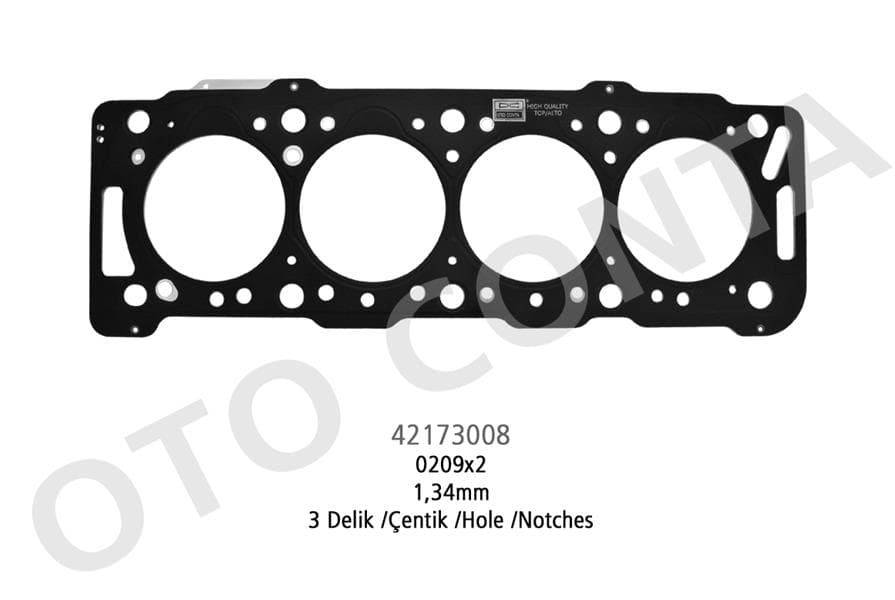 SKC 3 Delik 1.34m Çelik P206-P306-Partner-Berlingo 1.9 DW8
