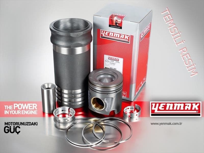 Piston Segman FIESTA/FUSION/BIBPER/MEMO/C2/C3/206/307 1.4 Tdci/hdi 68 PS DV4 Euro 4 STD -0.40 Kis A Çap: 73.7 MM