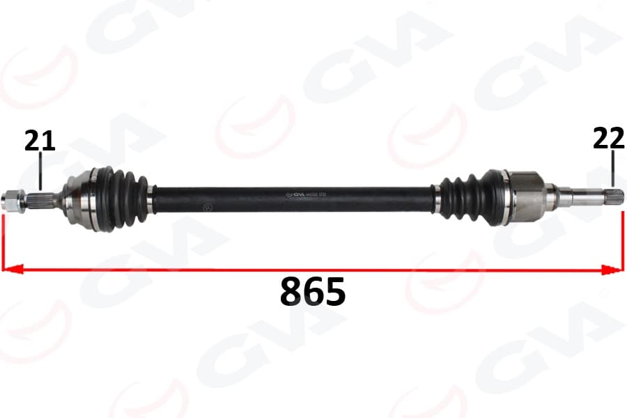 Komple Aks Sağ Ön Psa 2008 I 1.2 M-T 05- Citroen C3 III 1.2 M-T 16- C4 Cactus 1.2 M-T 14-