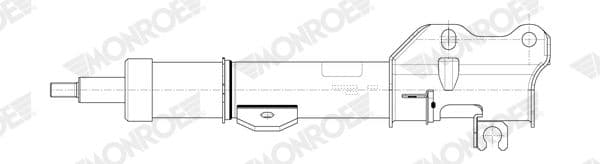 Amortisör Ön Gazli Mercedes Vito W447 14>