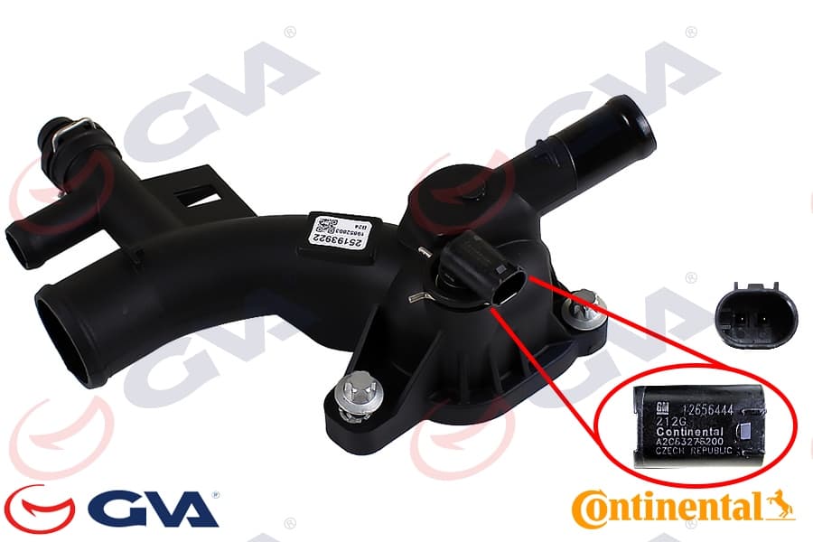 Termostat Gövdesi Flanşi Müşürlü İnsignia A-Mokka-Astra J-Corsa D-E Cruze-Aveo T300 A14-B14NET