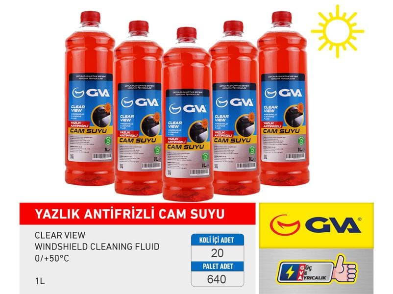 Cam Suyu 1 LT Yazlik Antifrizli 0/ 50C