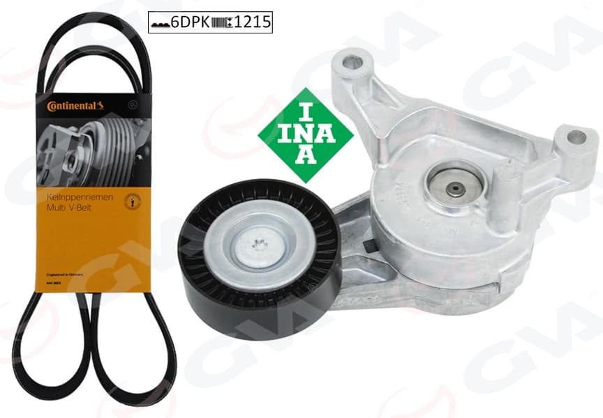 Alternatör Gergi Kiti Kütüklü Caddy 04-10 BJB-BLS-Golf V Bxe-Transporter Axb 1.9 TDI 6DPK1215