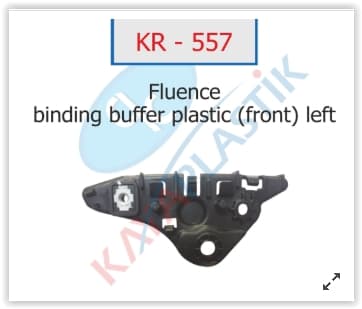 Ön Tampon Bağlantı Braketi Sol Renault Fluence 09>15
