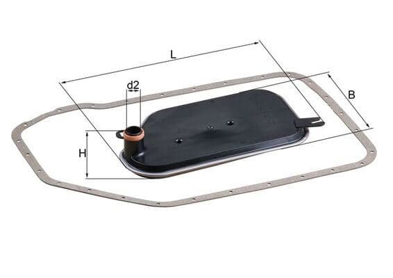Hidrolik Filtre Takımı Passat-A4-A6 97-05 -Skoda Superb 02-05 ZF5HP19FL Otomatik Şanzuman