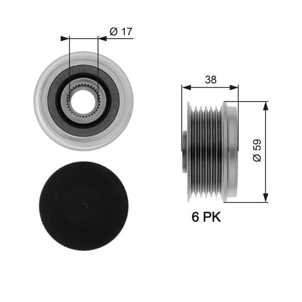 Alternator Kasnagi