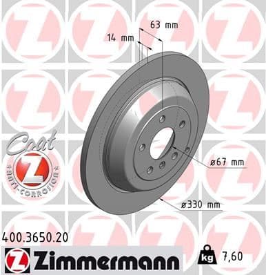 Fren Diski Arka Mercedes W164 W251