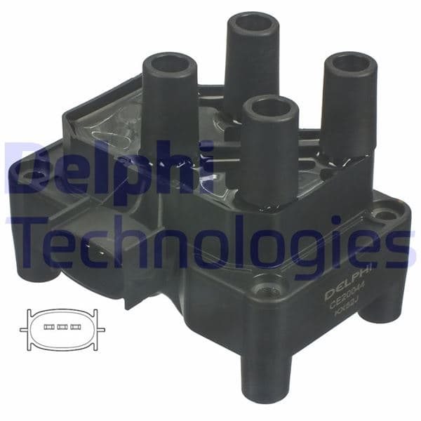 Ateşleme Bobini Focus Cmax 1.6-1.8-2.0 16V-01 > Fusion 1.4-1.6-Ka 1.3I-Mondeo II 04 > Fiesta Mazda 2