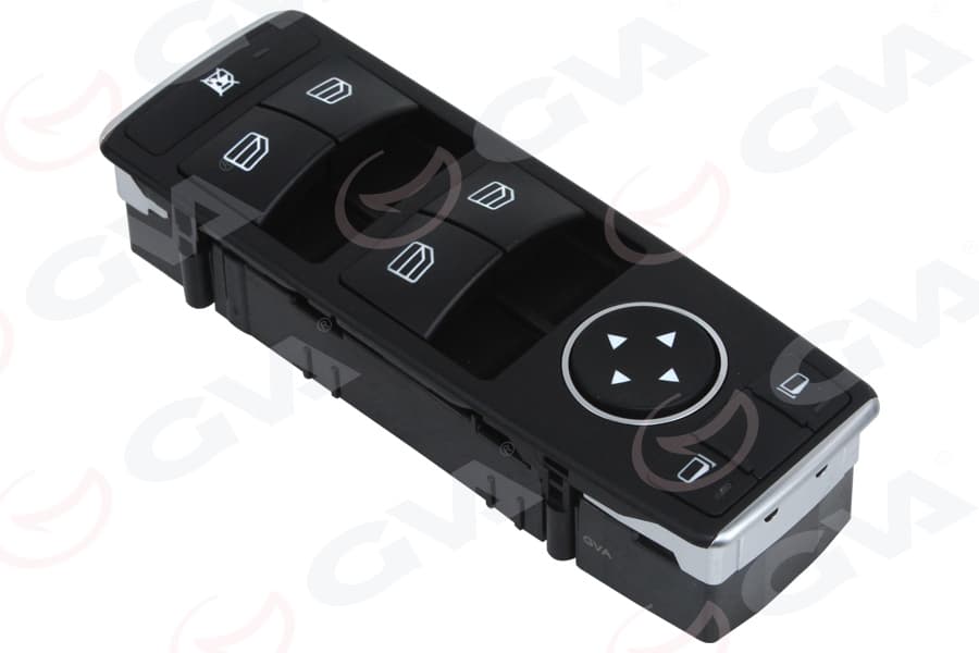 Cam Açma Salteri Ön Sol Siyah Mercedes W204 S204 X204 W212