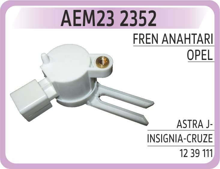 Fren Anahtarı Astra J-İnsignia-Cruze